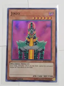 Yugioh! Jinzo MYFI-EN041 Mystic Fighters 1st Edition (Super Rare) NM - Image 2