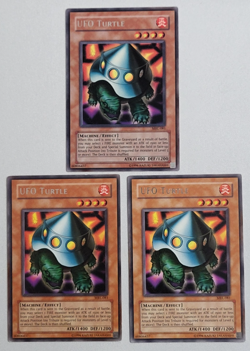 3 x YuGiOh TCG UFO Turtle MRL-081 Magic Ruler LP - Image 1