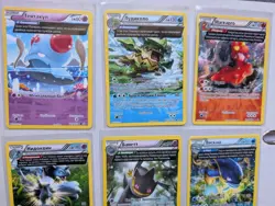 Pokemon Russian Lot 14 Half Art Cards XY Sets Rare Low Pop - Image 2