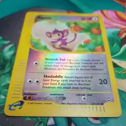 Aipom 67/147 Reverse Holo Near Mint Common Aquapolis Pokemon Card 2002 WOTC - Image 3