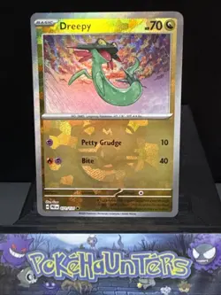 Pokemon Card Dreepy 071/131 Master Ball Reverse Holo Prismatic Evolutions NM - Image 1