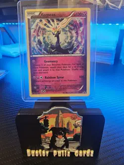 Pokemon TCG Xerneas XY05 Black Star Promo Card LP Condition - Image 1