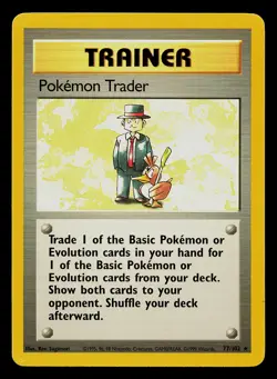 Pokemon Card - Pokemon Trader Base Set 77/102 Rare - Image 1