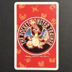 1996 Pokemon IVYSAUR Japanese RED Charizard Deck 4 of Diamonds POKER #002 Card - Image 4