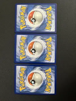 Pokemon TCG Gold Trainer 3 Card Lot Nest Ball, Energy Switch, & Superior Energy - Image 2