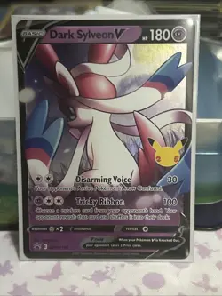 Dark Sylveon V Promo SWSH: Sword & Shield Promo Cards SWSH134 NM - Image 1