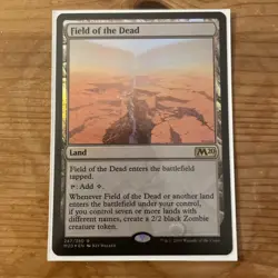 MTG Field of the Dead Foil Core Set 2020 M20 NM Magic the Gathering - Foil - Image 2