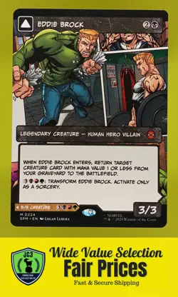 2025 Magic The Gathering Marvel Spider-Man (SPM) Venom/Eddie Brock #224 - Image 2