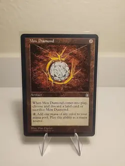 Magic TCG - Mox Diamond - Stronghold RARE NM Never Played - Image 1