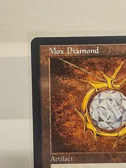 Magic TCG - Mox Diamond - Stronghold RARE NM Never Played - Image 2