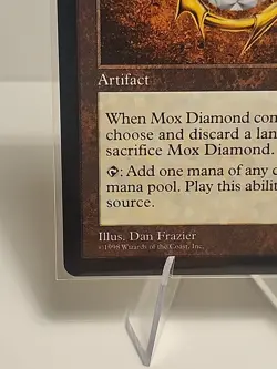 Magic TCG - Mox Diamond - Stronghold RARE NM Never Played - Image 3