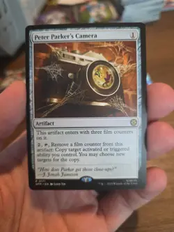 Peter Parker's Camera [New, Near Mint] Rare {Spider-man MTG} - Image 1
