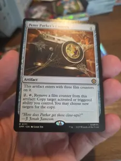 Peter Parker's Camera [New, Near Mint] Rare {Spider-man MTG} - Image 2