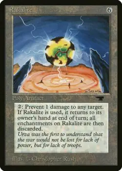 Rakalite Antiquities Moderate Play MTG Magic DNA GAMES - Image 1