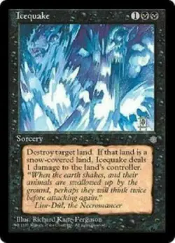 Icequake Ice Age Light Play MTG Magic DNA GAMES - Image 1