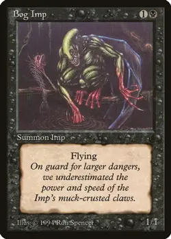 Bog Imp The Dark Near Mint MTG Magic DNA GAMES - Image 1