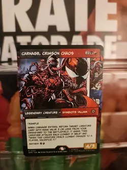 Carnage, Crimson Chaos (Borderless) Marvel's Spider-Man Regular - Image 1