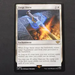Forge Anew 17 MTG The Lord of the Rings (LTR) Rare NM - Image 1