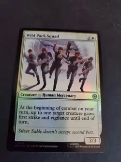Wild Pack Squad - 23 - SPM - Foil - NM - MTG Magic the Gathering - Image 1