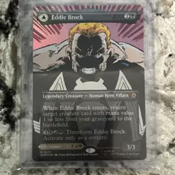 Eddie Brock (0233) (Borderless) Marvel's Spider-Man FOIL. Mint! Unplayed! - Image 1