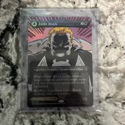 Eddie Brock (0233) (Borderless) Marvel's Spider-Man FOIL. Mint! Unplayed! - Image 5