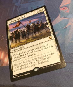 Cathars' Crusade - Innistrad Remastered - Rare - NM (see pics) - Image 3