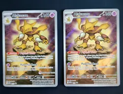 Alakazam Mega Evolutions Promos - Including Pokemon Center Stamped Promo - Image 1