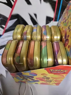 Pokemon TCG: Scarlet & Violet 151 Mini Tin Unsealed Display Set - Sealed Tins - Image 2