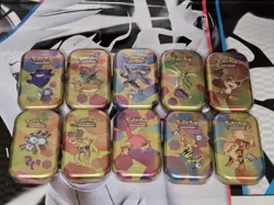 Pokemon TCG: Scarlet & Violet 151 Mini Tin Unsealed Display Set - Sealed Tins - Image 3
