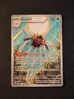 Pokemon TCG Ninjask - 137/132 - ME01: Mega Evolution (MEG) IR NM/M - Image 1