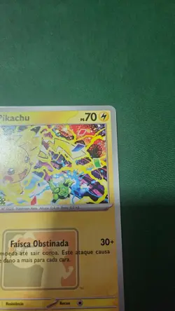 Pokemon Portuguese WINNER Stamped SVP 225 Pikachu 2025 World Championship in US - Image 3