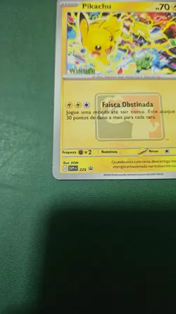 Pokemon Portuguese WINNER Stamped SVP 225 Pikachu 2025 World Championship in US - Image 5
