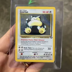 Snorlax - Holo - 11/64 Jungle Set - WOTC Unlimited - Pokemon TCG - 1999 LP - Image 1