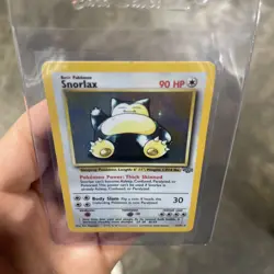 Snorlax - Holo - 11/64 Jungle Set - WOTC Unlimited - Pokemon TCG - 1999 LP - Image 2