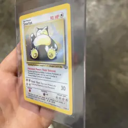 Snorlax - Holo - 11/64 Jungle Set - WOTC Unlimited - Pokemon TCG - 1999 LP - Image 3