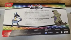 Pokemon Lucario Ex Tyranitar Ex Premium Collection Prismatic Evolution IN HAND! - Image 3