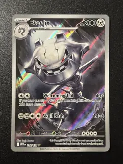 Steelix - 150/132, Mega Evolution, Pokemon TCG, Near Mint, Illustration Rare - Image 1