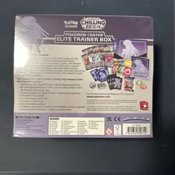 Pokemon Center Edition ETB Chilling Reign Elite Trainer Box New Sealed 820650809712 - Image 2