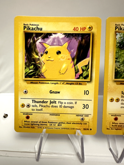 Pikachu 58/102 Pikachu 60/64 Pikachu 87/130 - WOTC Lot - Pokemon TCG - LP - Image 2