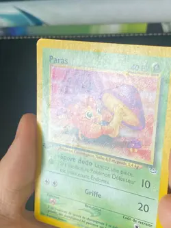 CARTE POKEMON FR PARAS 47/64 EDITION 1 NEO REVELATION WIZARDS - TBE - Image 2