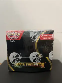 Pokemon Mega Evolution Enhanced Booster Box DAMAGED See Description - Image 1