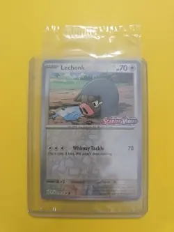 Lechonk - 156/198 - Scarlet & Violet BEST BUY Stamped Promo Sealed - Pokemon - Image 1