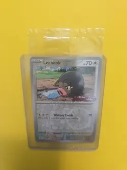 Lechonk - 156/198 - Scarlet & Violet BEST BUY Stamped Promo Sealed - Pokemon - Image 3