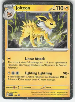 Pokemon TCG SV Promos #169 Jolteon NM - Image 1
