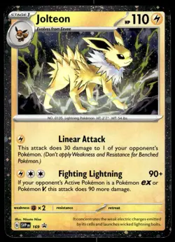 Pokemon TCG SV Promos #169 Jolteon NM - Image 1