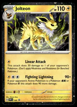 Pokemon TCG SV Promos #169 Jolteon NM - Image 1