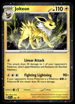 Pokemon TCG SV Promos #169 Jolteon NM - Image 1
