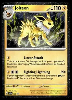 Pokemon TCG SV Promos #169 Jolteon NM - Image 1