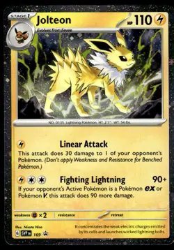 Pokemon TCG SV Promos #169 Jolteon NM - Image 1