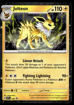 Pokemon TCG SV Promos #169 Jolteon NM - Image 1
